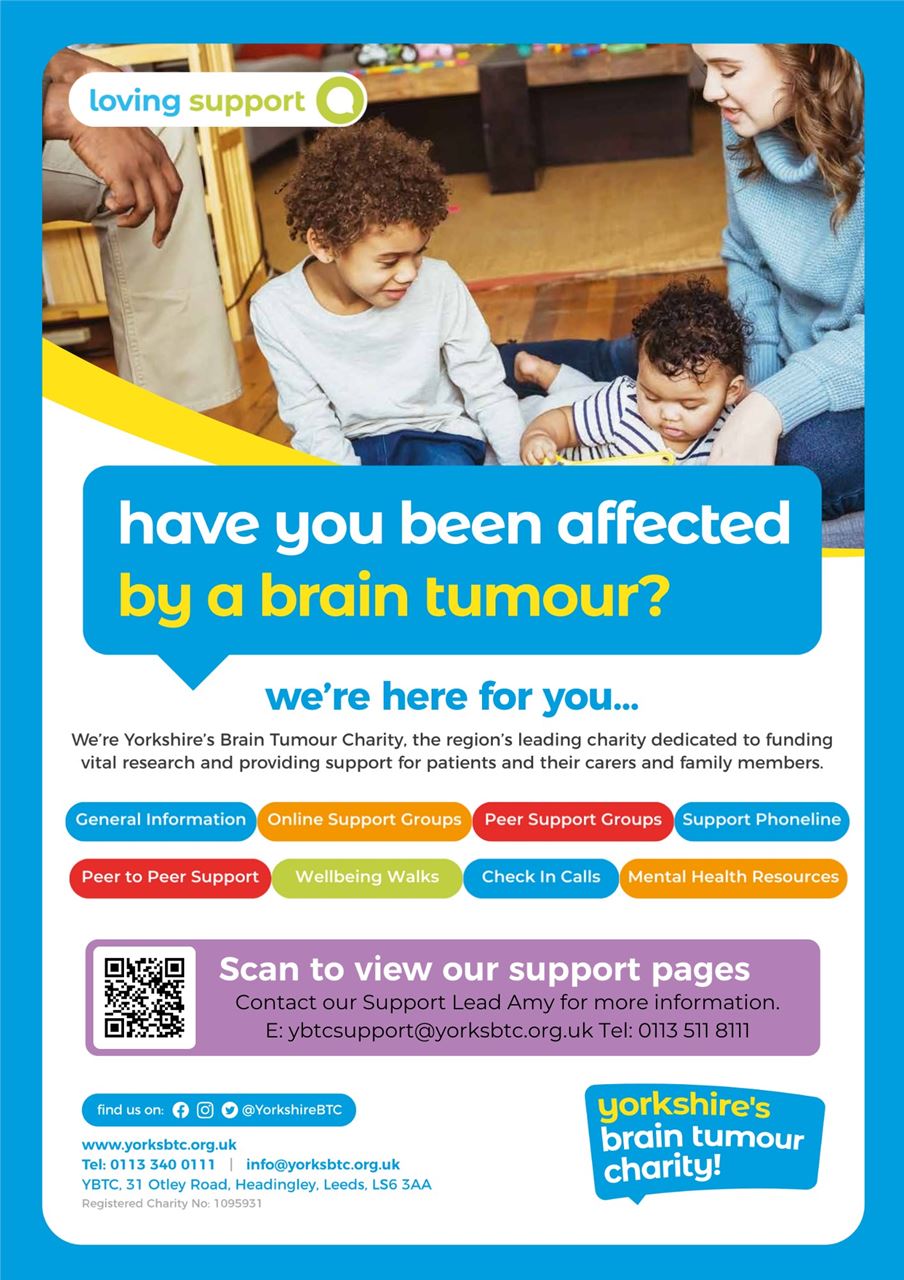 Brain tumour support