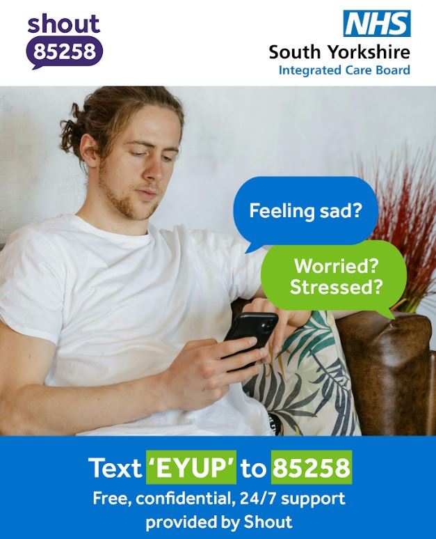 Eyup mental health text service