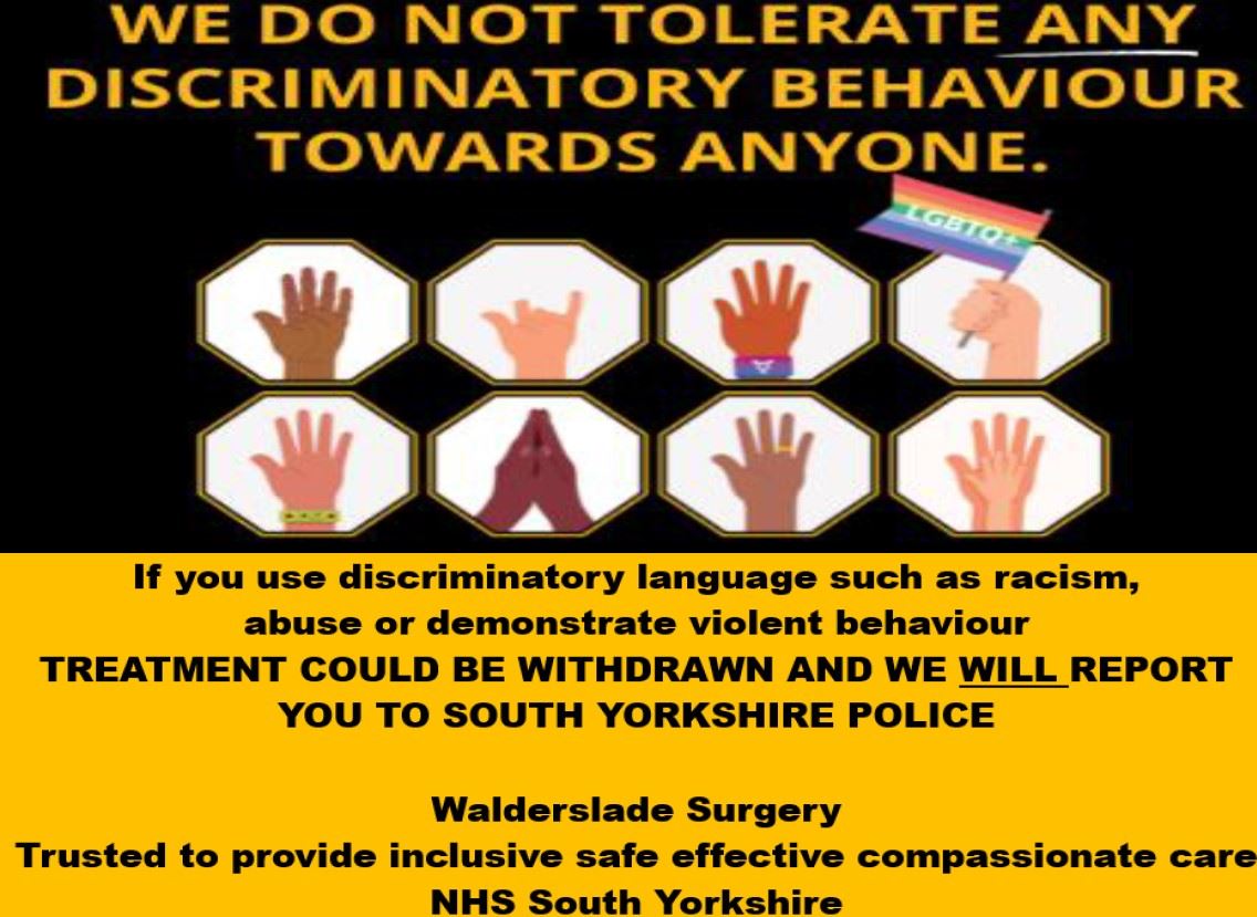 Discrimination Poster